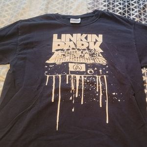 Men's Linkin Park Black T-shirt Size Medium